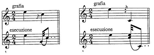 Acciaccatura example 3