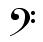 Bass clef