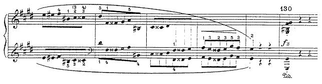 Double sharp example 1