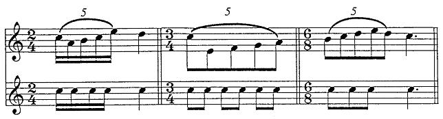 Five line stanza example 1