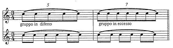 Irregular turns example 1
