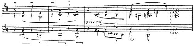 Mezzo appoggiato example 2