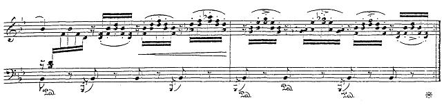Mezzo staccato example 2