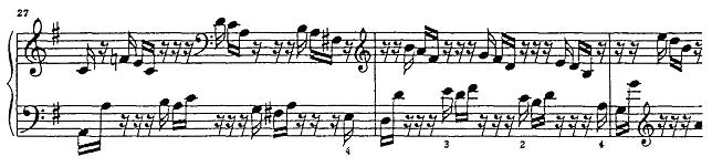 Semiquaver example 1
