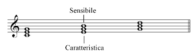 la sensibile e la caratteristica